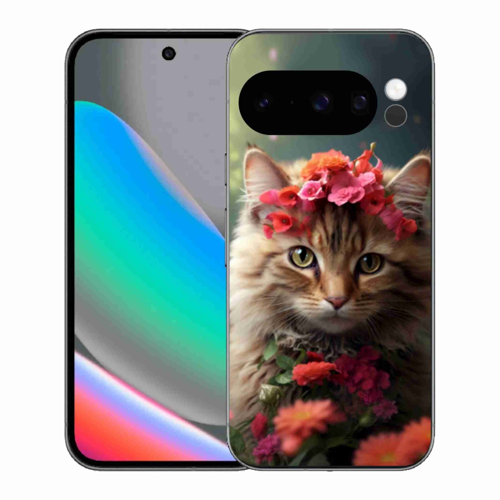 Gélový kryt mmCase na Google Pixel 10 Pro - mačacia princezná
