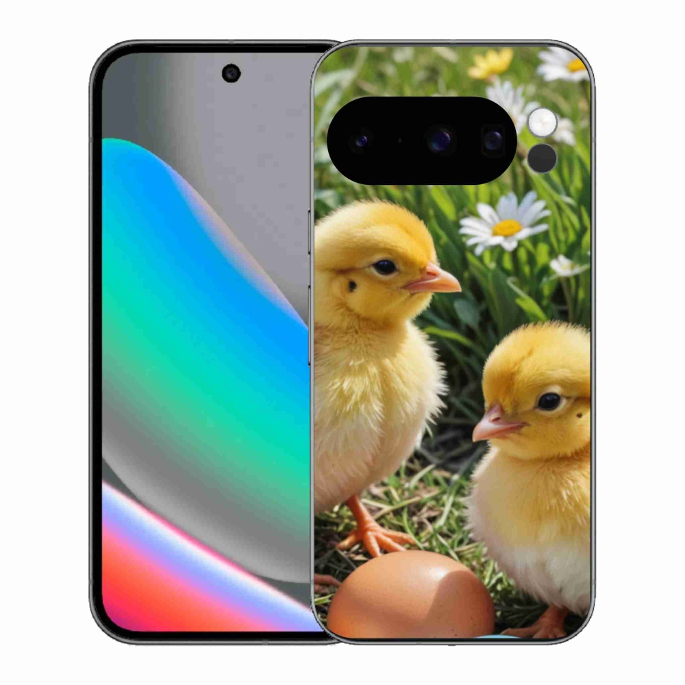 Gélový kryt mmCase na Google Pixel 10 Pro - kuriatka