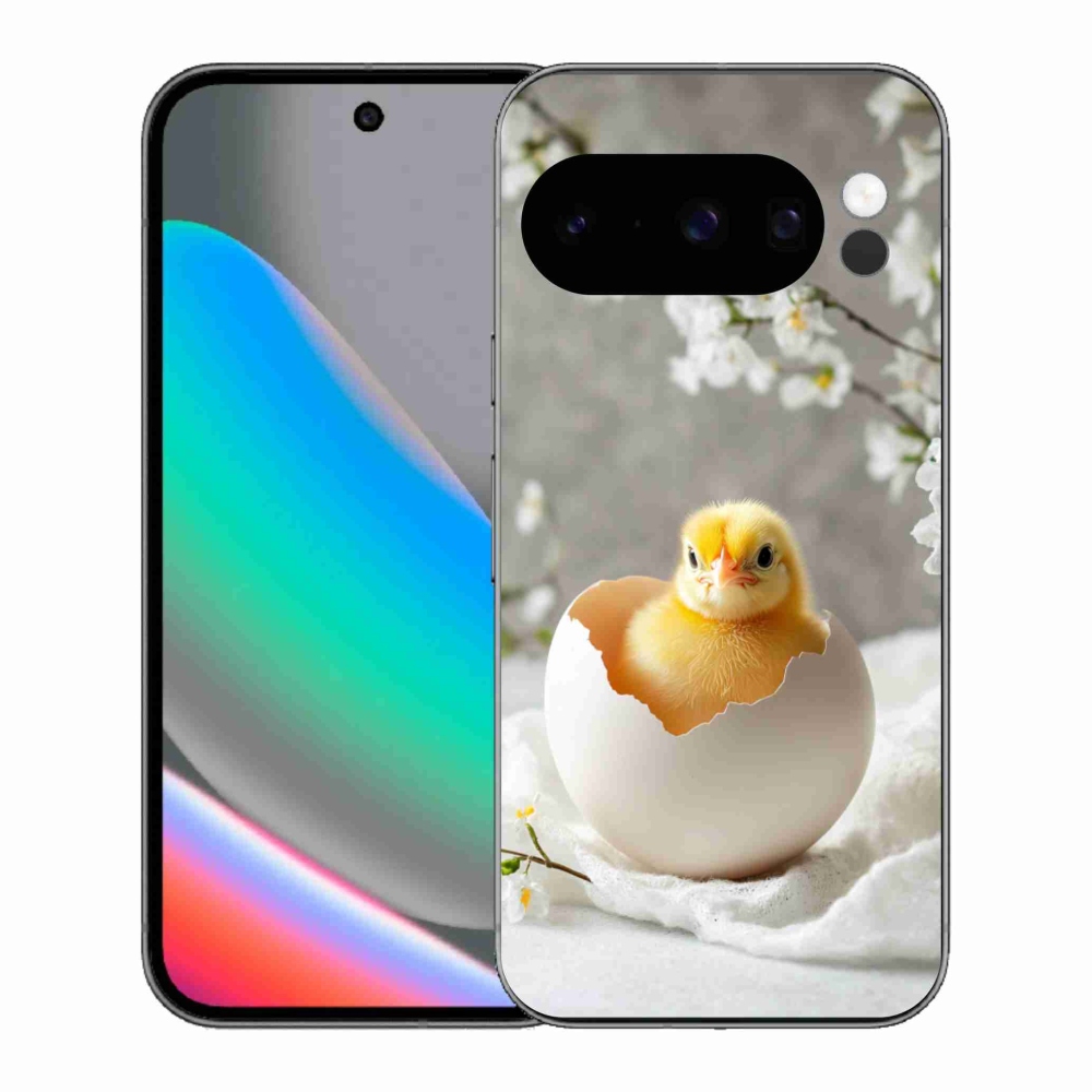 Gélový kryt mmCase na Google Pixel 10 Pro - kuriatko