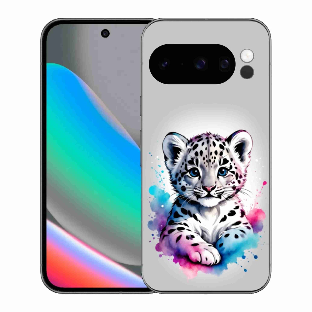 Gélový kryt mmCase na Google Pixel 10 Pro - leopardie mláďa