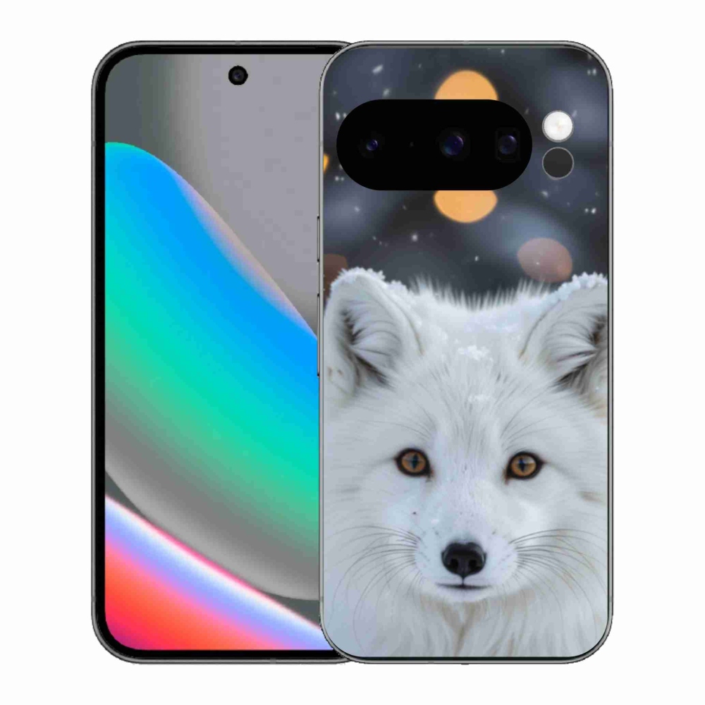 Gélový kryt mmCase na Google Pixel 10 Pro - líška polárna