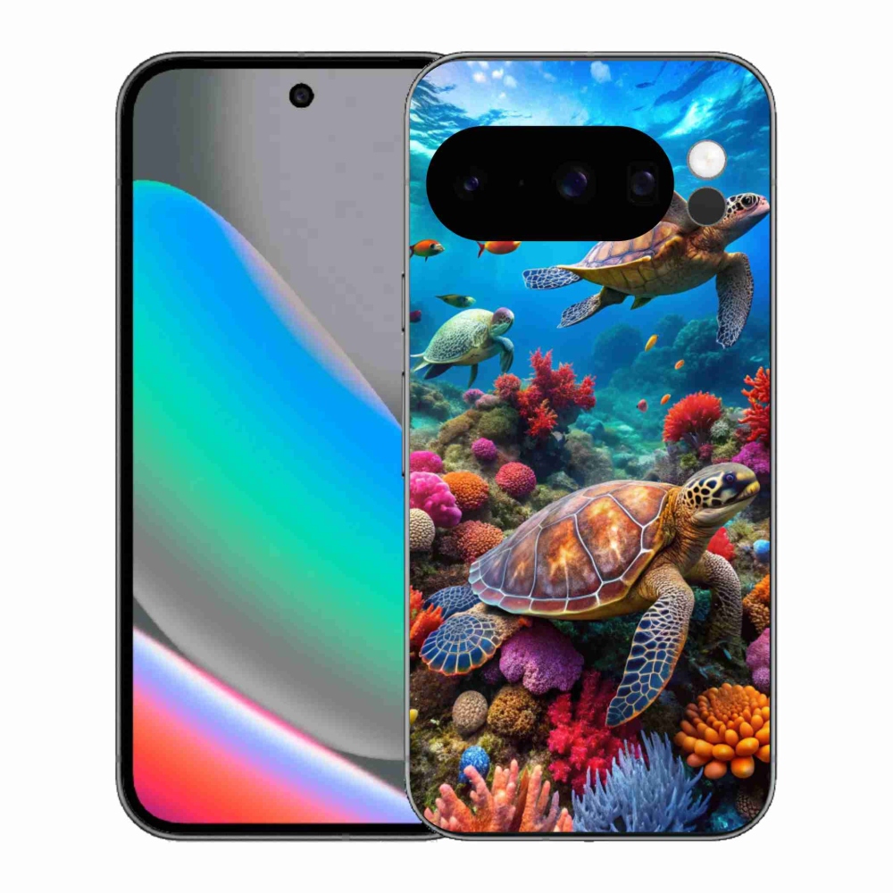 Gélový kryt mmCase na Google Pixel 10 Pro - morský svet 2