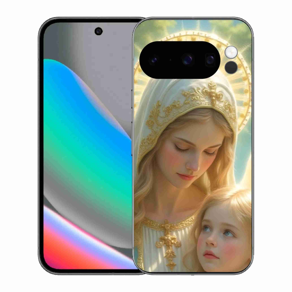 Gélový kryt mmCase na Google Pixel 10 Pro - náboženský motív 2
