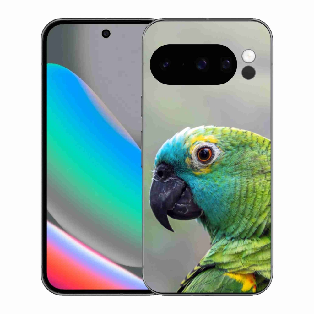 Gélový kryt mmCase na Google Pixel 10 Pro - papagáj amazončan