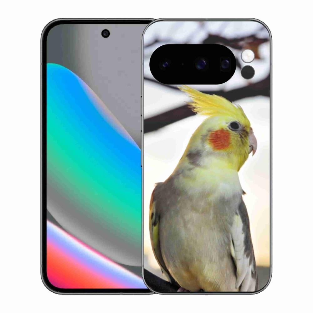 Gélový kryt mmCase na Google Pixel 10 Pro - papagáj korela