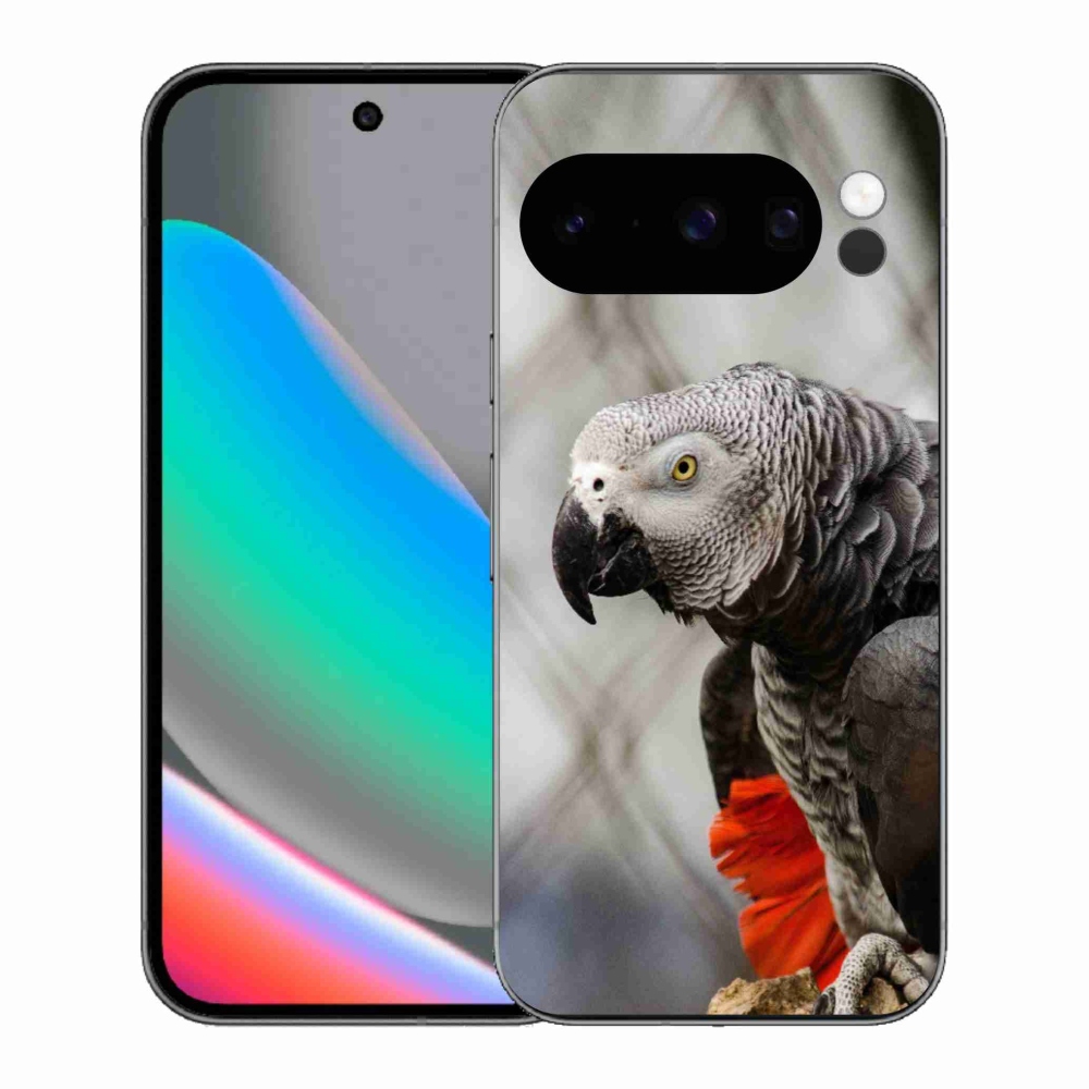 Gélový kryt mmCase na Google Pixel 10 Pro - papagáj žako 3