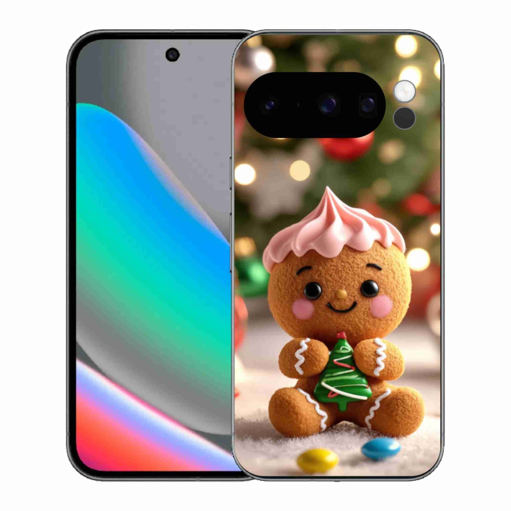 Gélový kryt mmCase na Google Pixel 10 Pro - perníček
