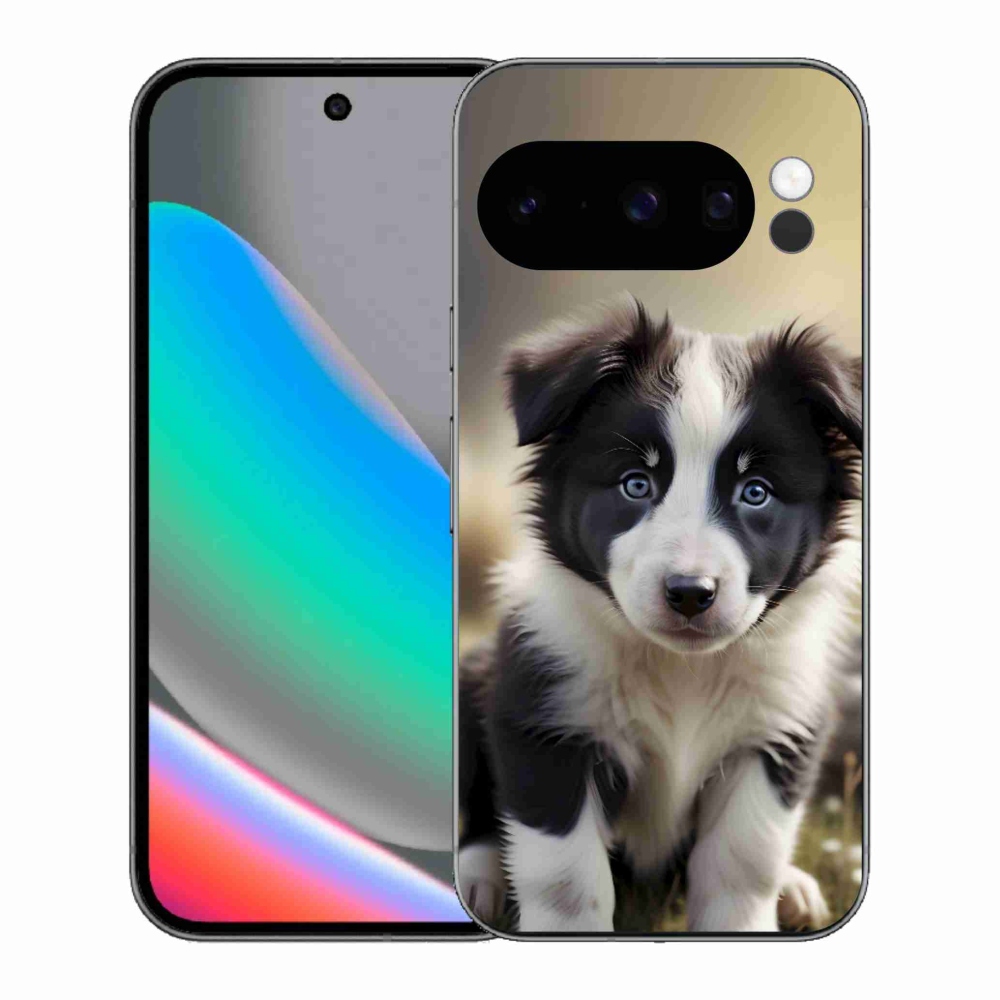 Gélový kryt mmCase na Google Pixel 10 Pro - roztomilá border kólia
