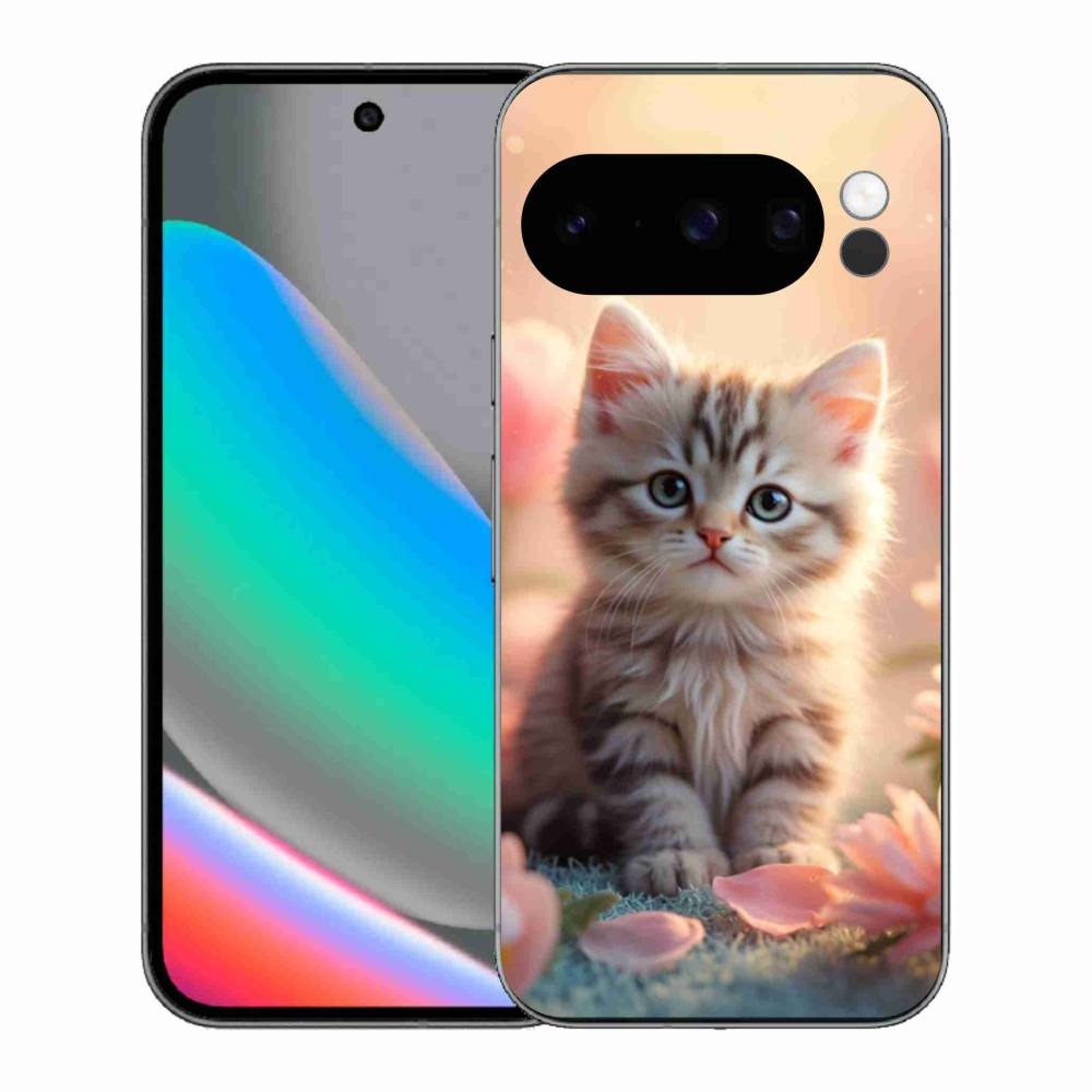 Gélový kryt mmCase na Google Pixel 10 Pro - roztomilé mačiatko 8