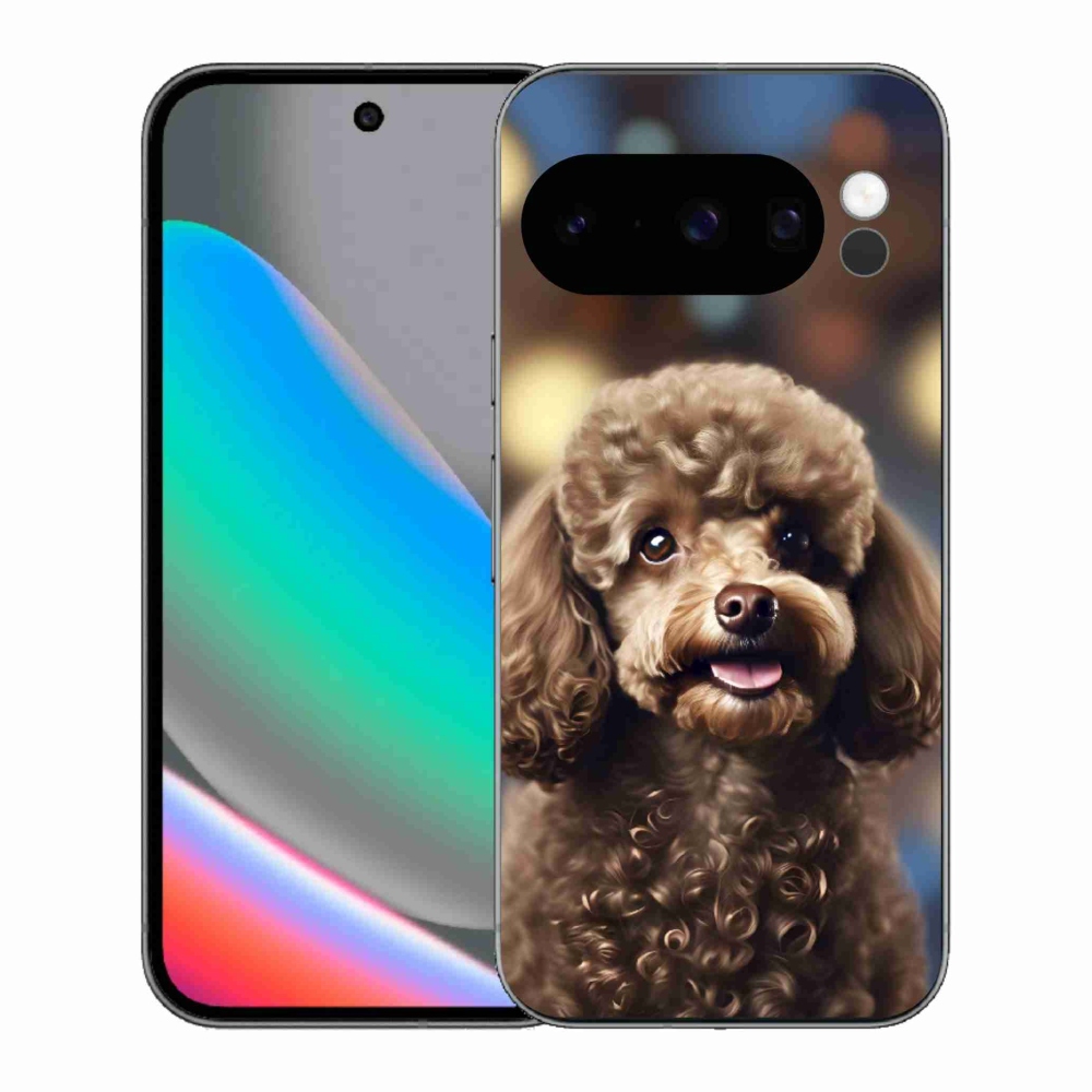 Gélový kryt mmCase na Google Pixel 10 Pro - roztomilý pudel