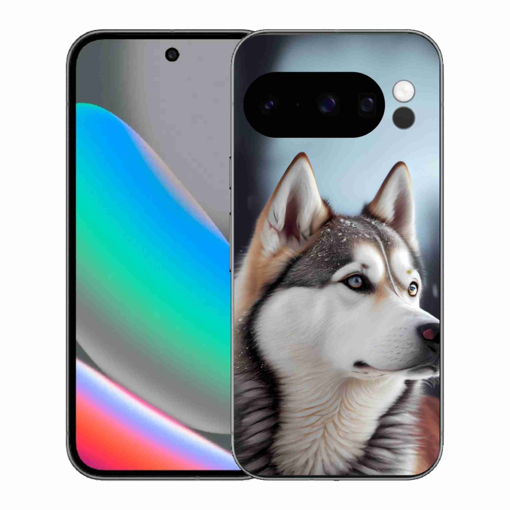 Gélový kryt mmCase na Google Pixel 10 Pro - sibírsky husky