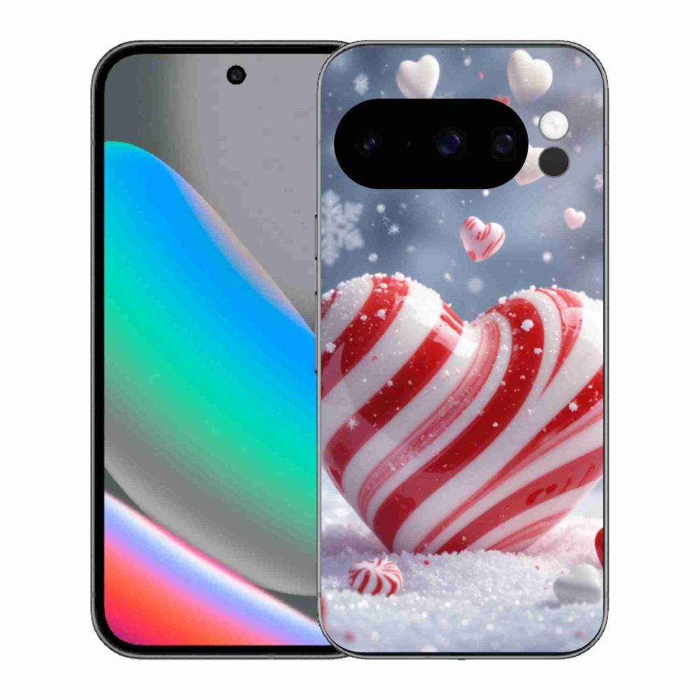 Gélový kryt mmCase na Google Pixel 10 Pro - sladké srdce