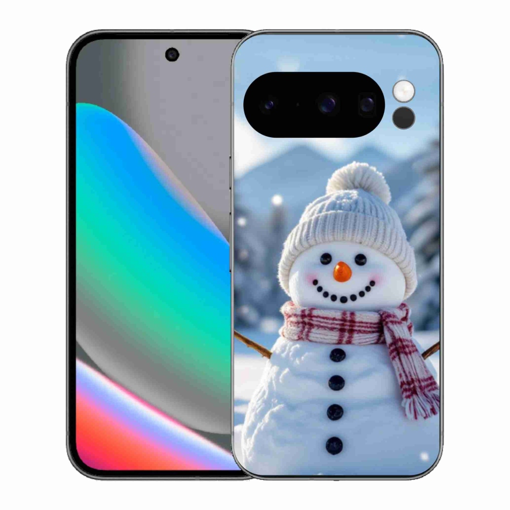 Gélový kryt mmCase na Google Pixel 10 Pro - snehuliak 3