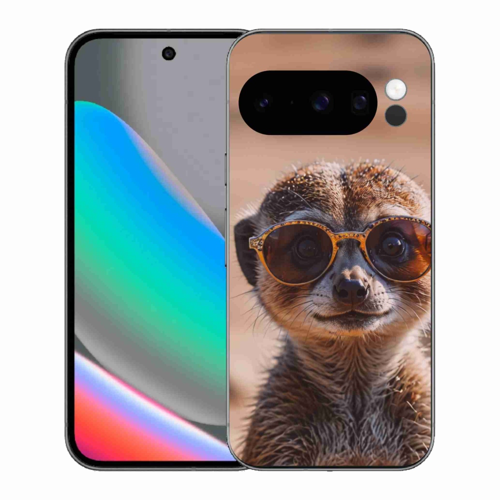 Gélový kryt mmCase na Google Pixel 10 Pro - štýlové surikata