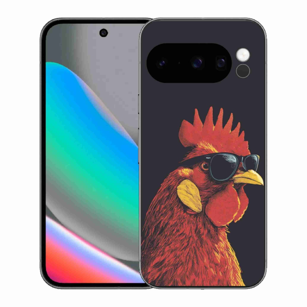 Gélový kryt mmCase na Google Pixel 10 Pro - štýlový kohút