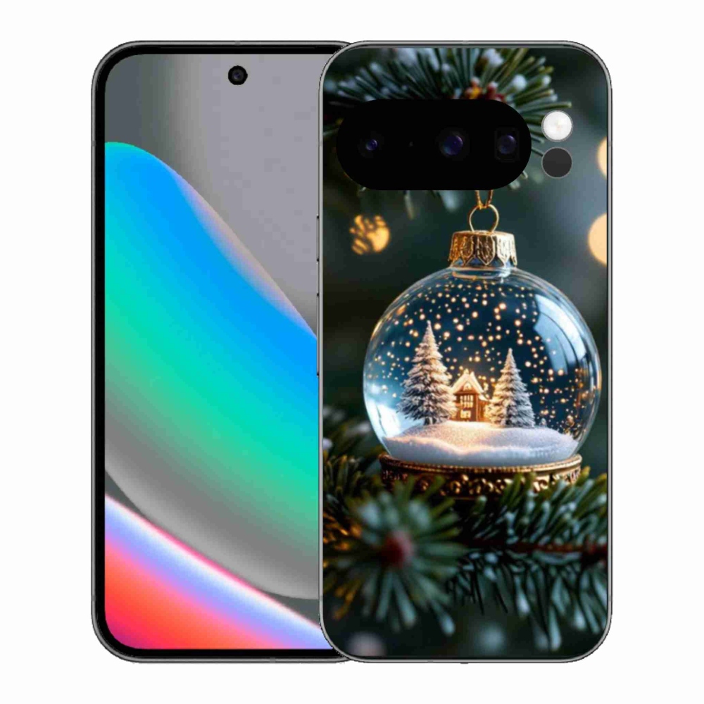 Gélový kryt mmCase na Google Pixel 10 Pro - vianočné gule 2