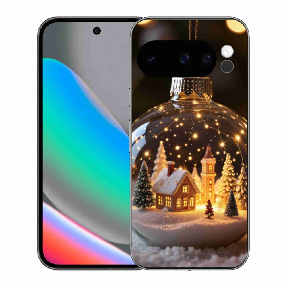 Gélový kryt mmCase na Google Pixel 10 Pro - vianočné gule 3