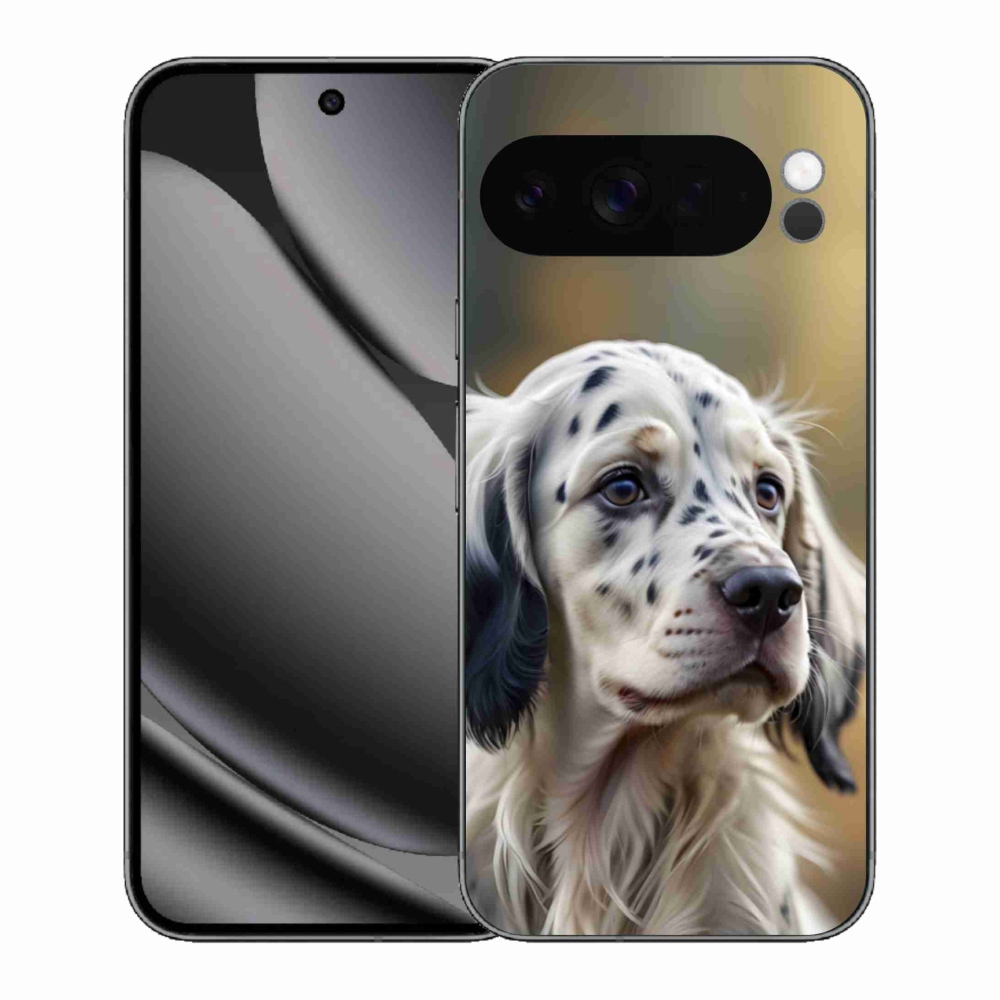 Gélový kryt mmCase na Google Pixel 10 Pro XL - anglický seter