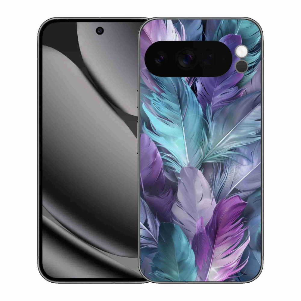 Gélový kryt mmCase na Google Pixel 10 Pro XL - farebné perie 2