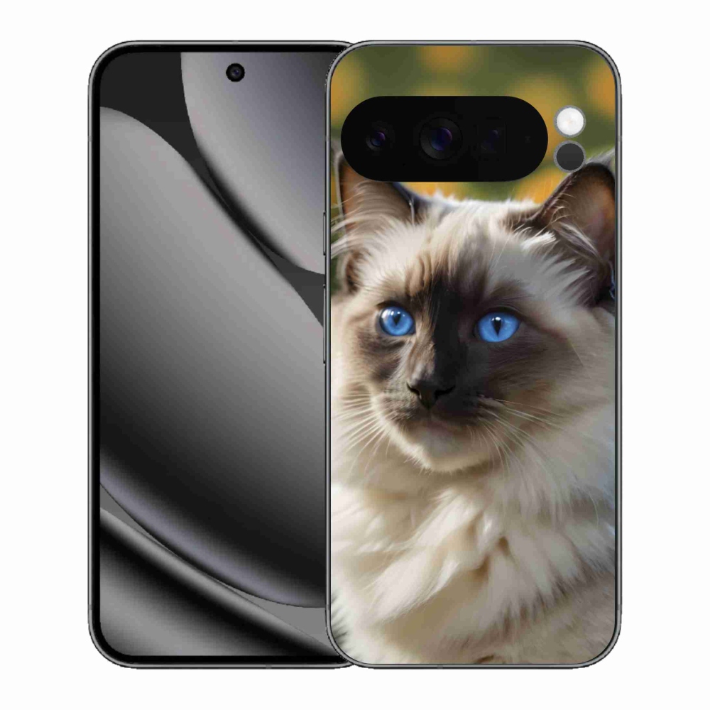 Gélový kryt mmCase na Google Pixel 10 Pro XL - biely ragdoll