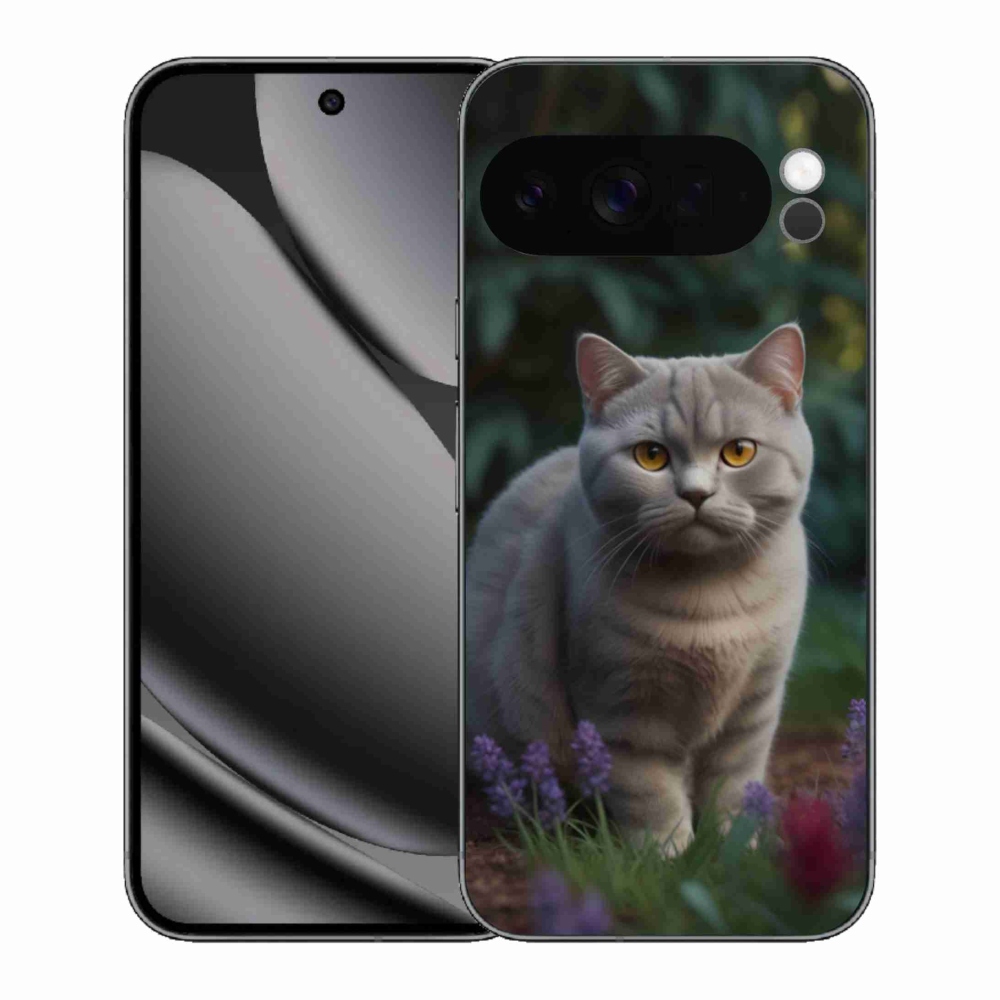Gélový kryt mmCase na Google Pixel 10 Pro XL - britská mačka