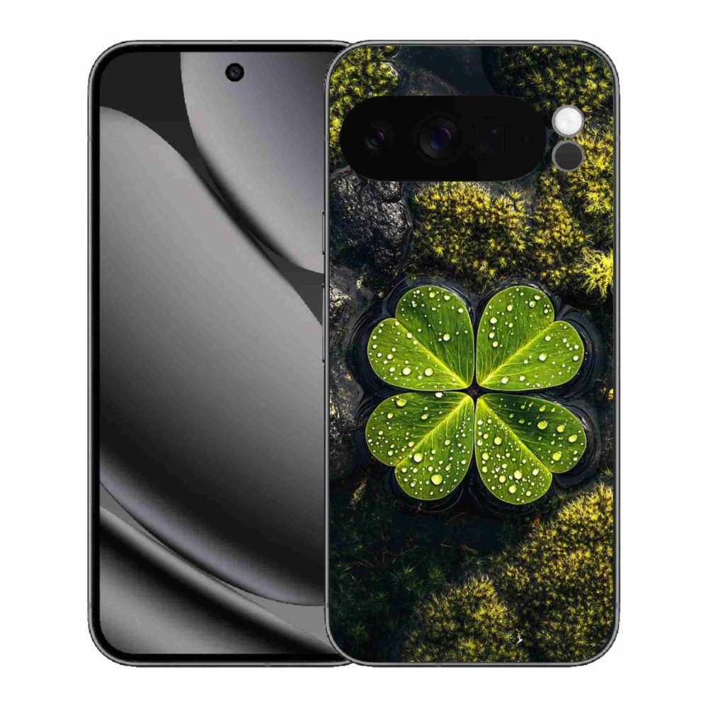 Gélový kryt mmCase na Google Pixel 10 Pro XL - štvorlístok