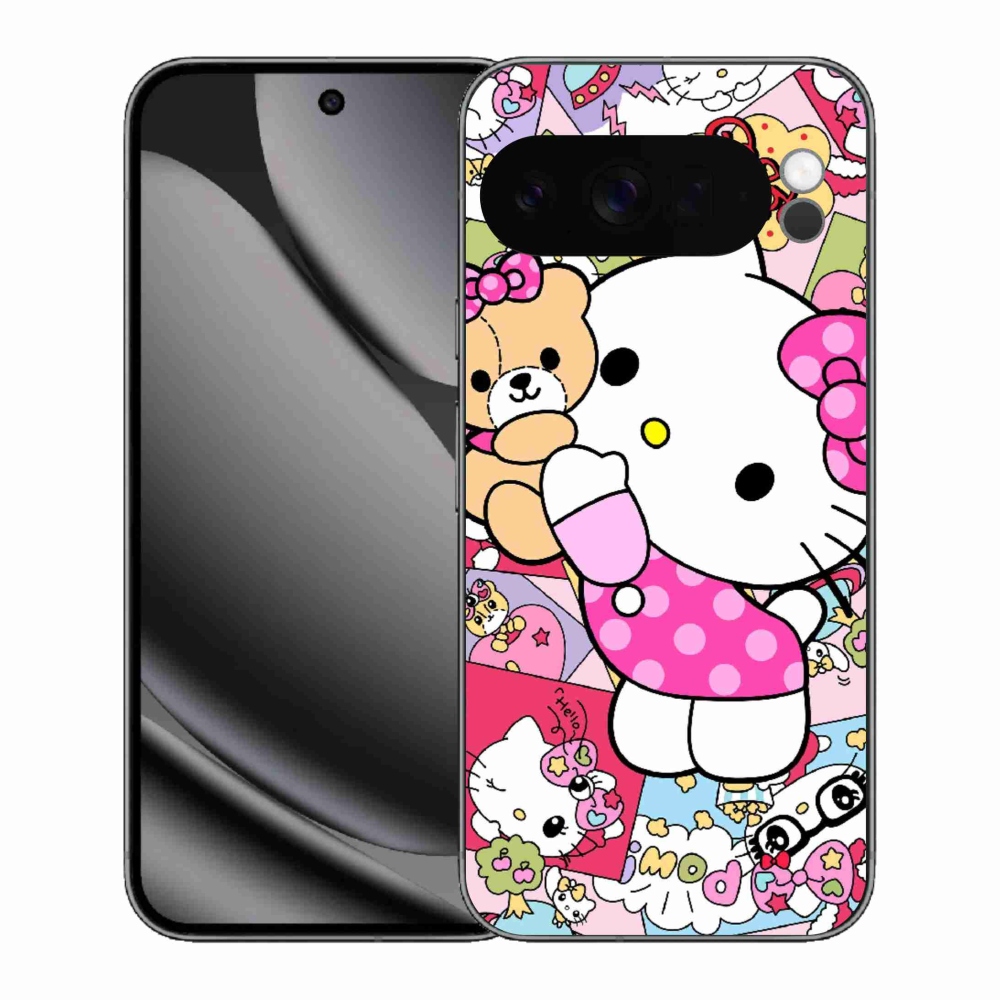 Gélový kryt mmCase na Google Pixel 10 Pro XL - cute kitty