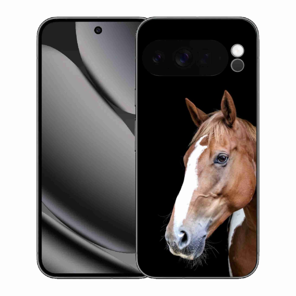 Gélový kryt mmCase na Google Pixel 10 Pro XL - hnedý kôň 3