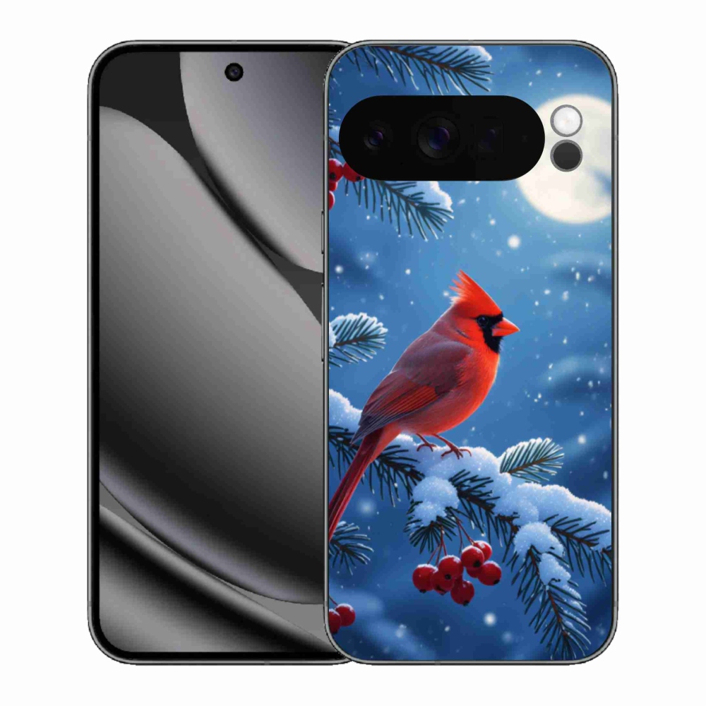 Gélový kryt mmCase na Google Pixel 10 Pro XL - kardinál červený