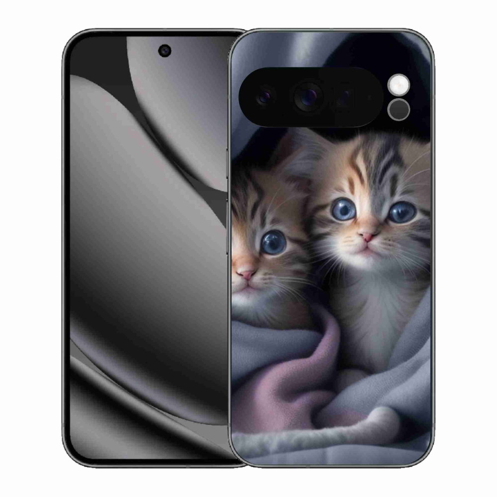 Gélový kryt mmCase na Google Pixel 10 Pro XL - mačacie duo 2