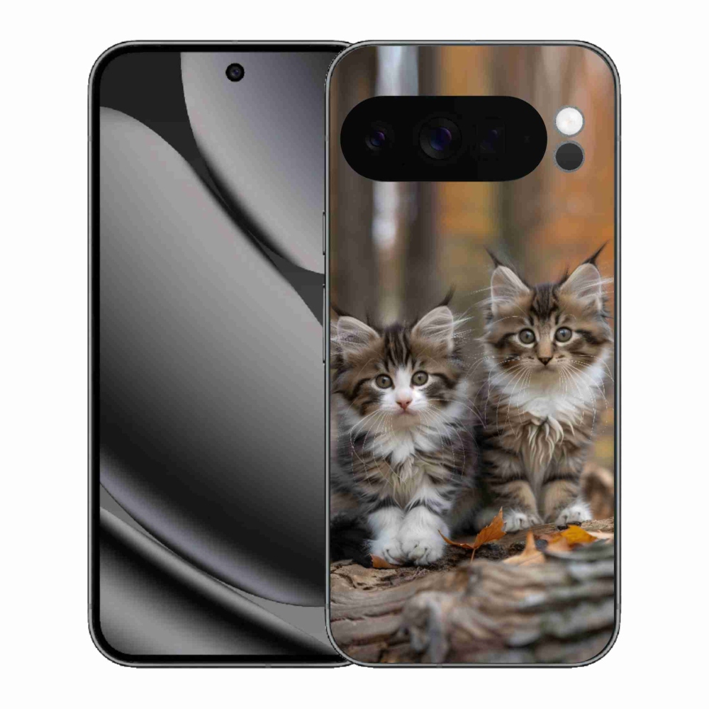 Gélový kryt mmCase na Google Pixel 10 Pro XL - mačacie duo 3