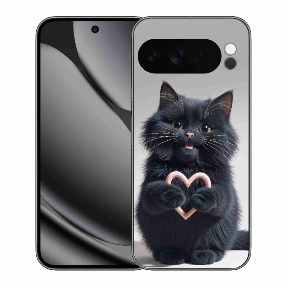 Gélový kryt mmCase na Google Pixel 10 Pro XL - mačacia láska 3