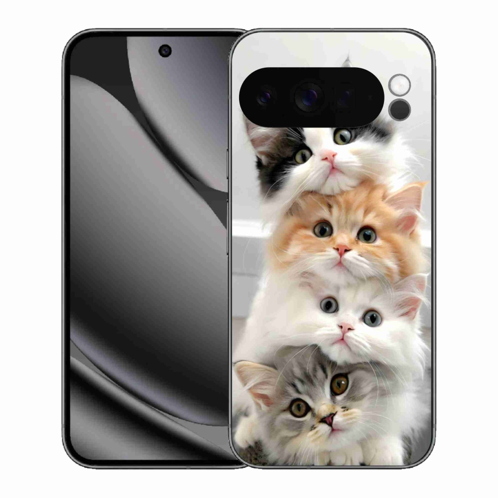 Gélový kryt mmCase na Google Pixel 10 Pro XL - mačacia partia