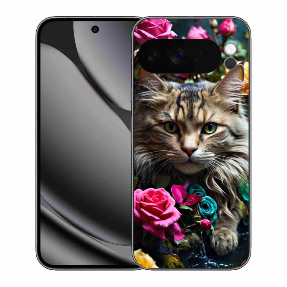 Gélový kryt mmCase na Google Pixel 10 Pro XL - mačacie pohľad 2