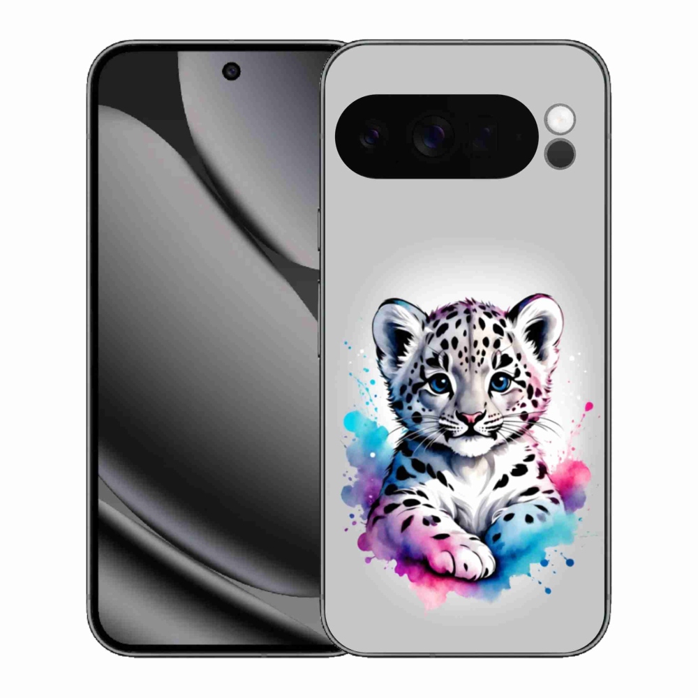 Gélový kryt mmCase na Google Pixel 10 Pro XL - leopardie mláďa