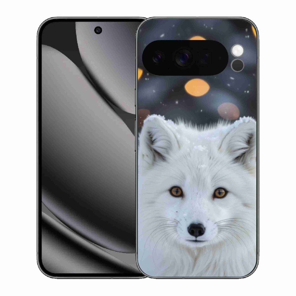 Gélový kryt mmCase na Google Pixel 10 Pro XL - líška polárna