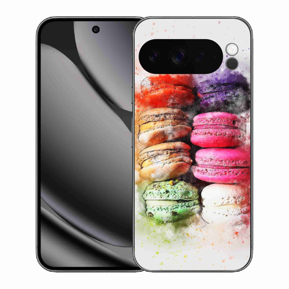 Gélový kryt mmCase na Google Pixel 10 Pro XL - makrónky