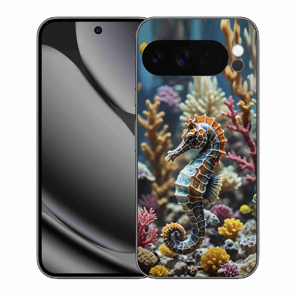 Gélový kryt mmCase na Google Pixel 10 Pro XL - morský koník 2