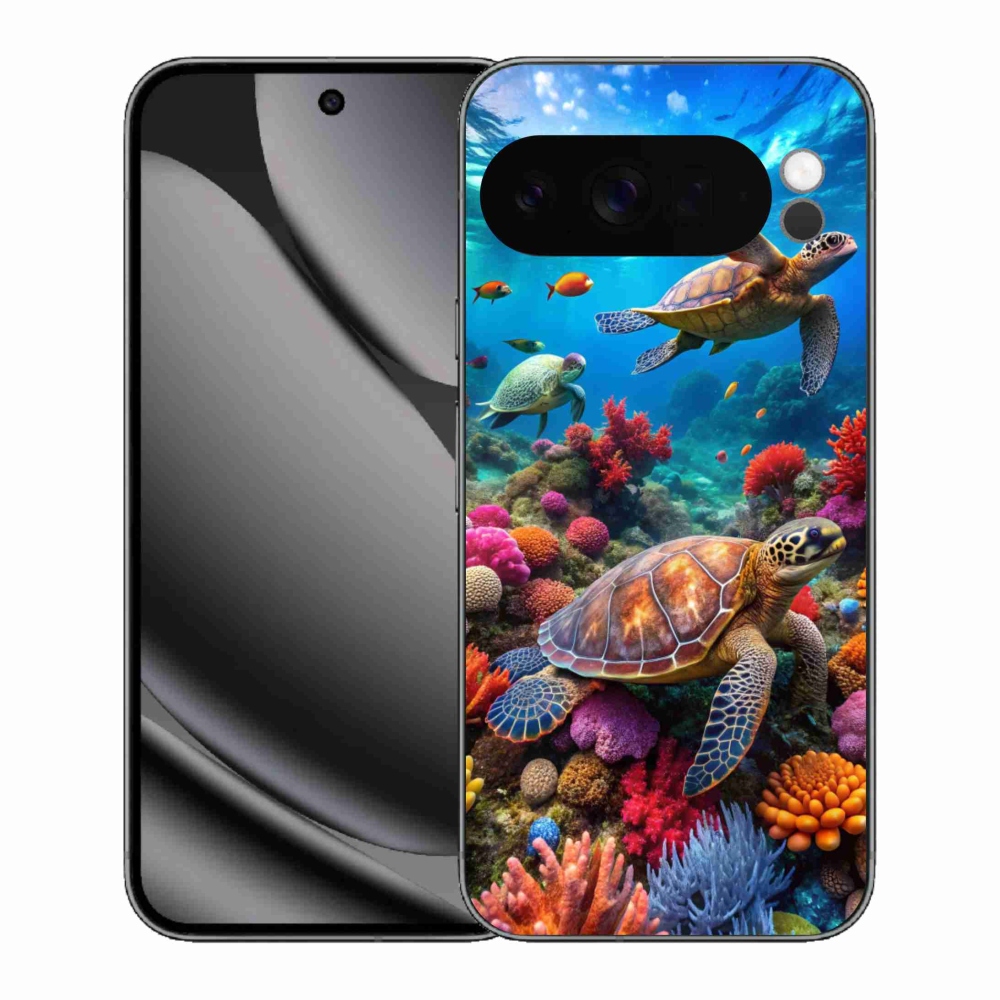 Gélový kryt mmCase na Google Pixel 10 Pro XL - morský svet 2