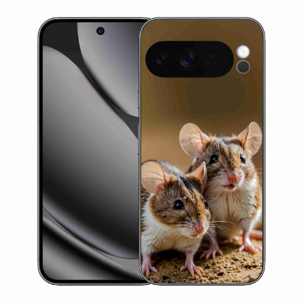 Gélový kryt mmCase na Google Pixel 10 Pro XL - myší duo