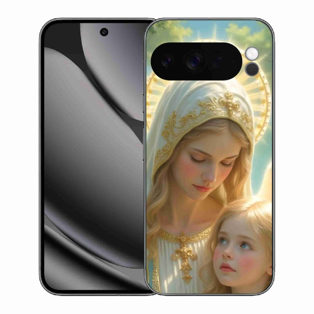 Gélový kryt mmCase na Google Pixel 10 Pro XL - náboženský motív 2