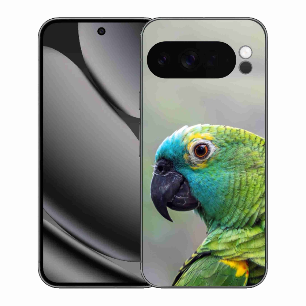 Gélový kryt mmCase na Google Pixel 10 Pro XL - papagáj amazoňan