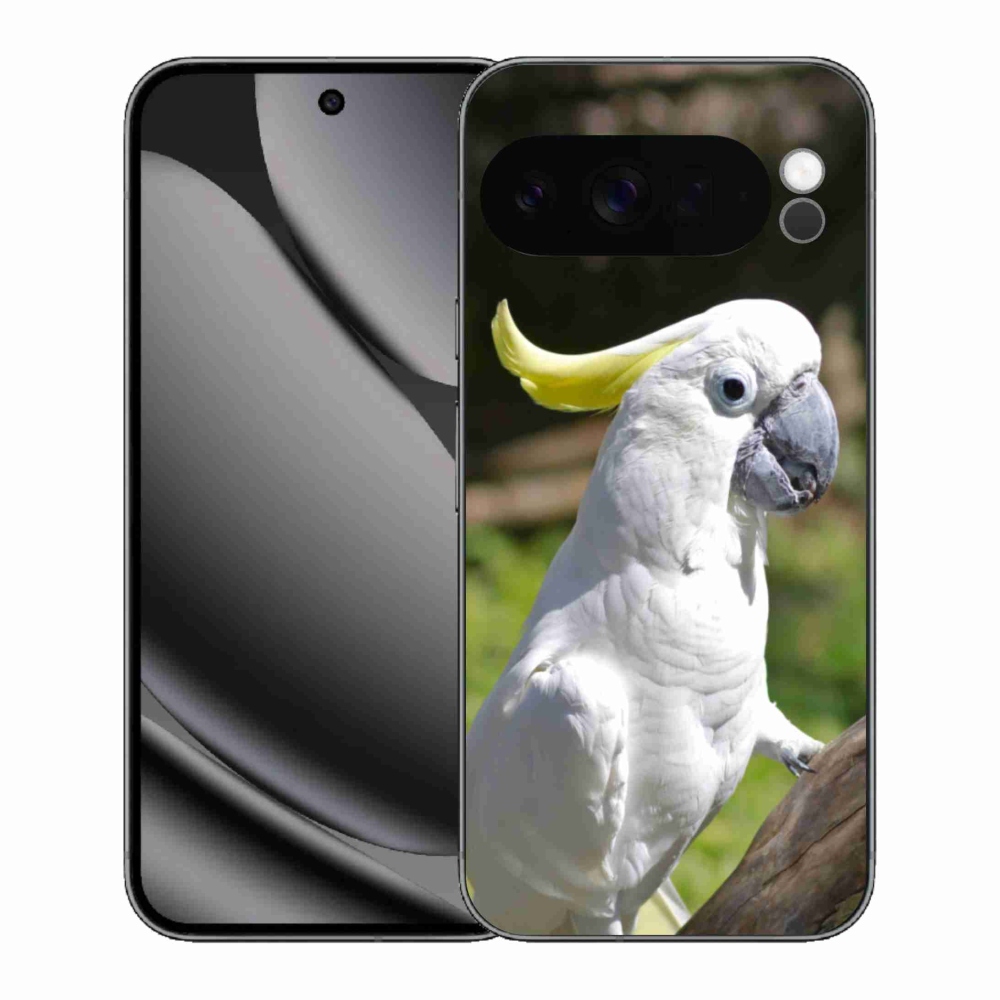 Gélový kryt mmCase na Google Pixel 10 Pro XL - papagáj kakadu 2