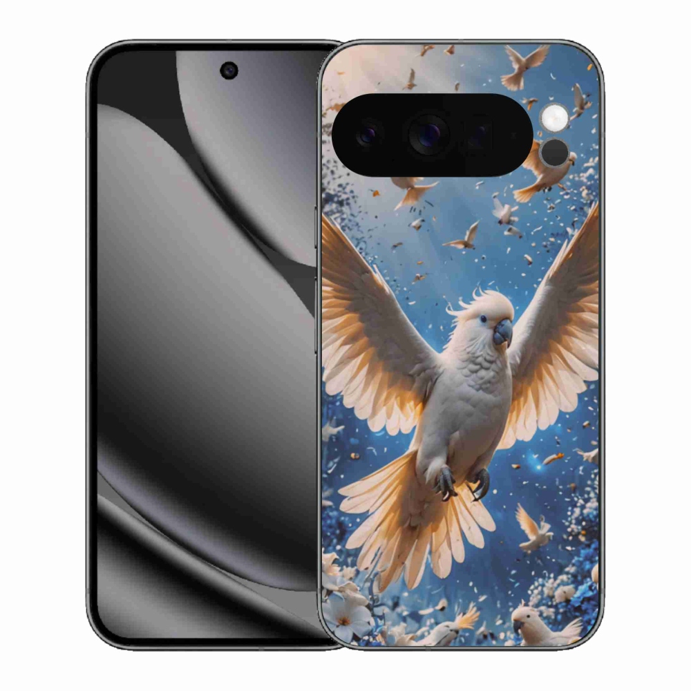 Gélový kryt mmCase na Google Pixel 10 Pro XL - papagáj kakadu