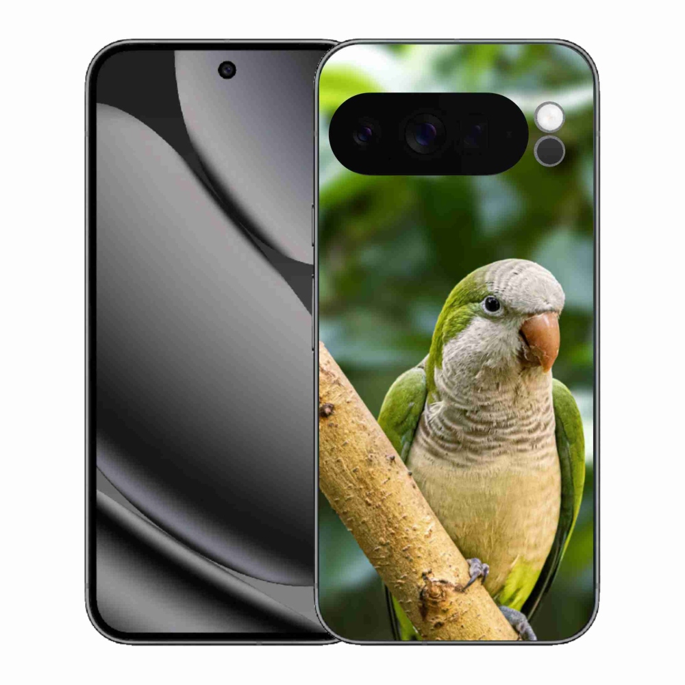 Gélový kryt mmCase na Google Pixel 10 Pro XL - papagáj mníšok