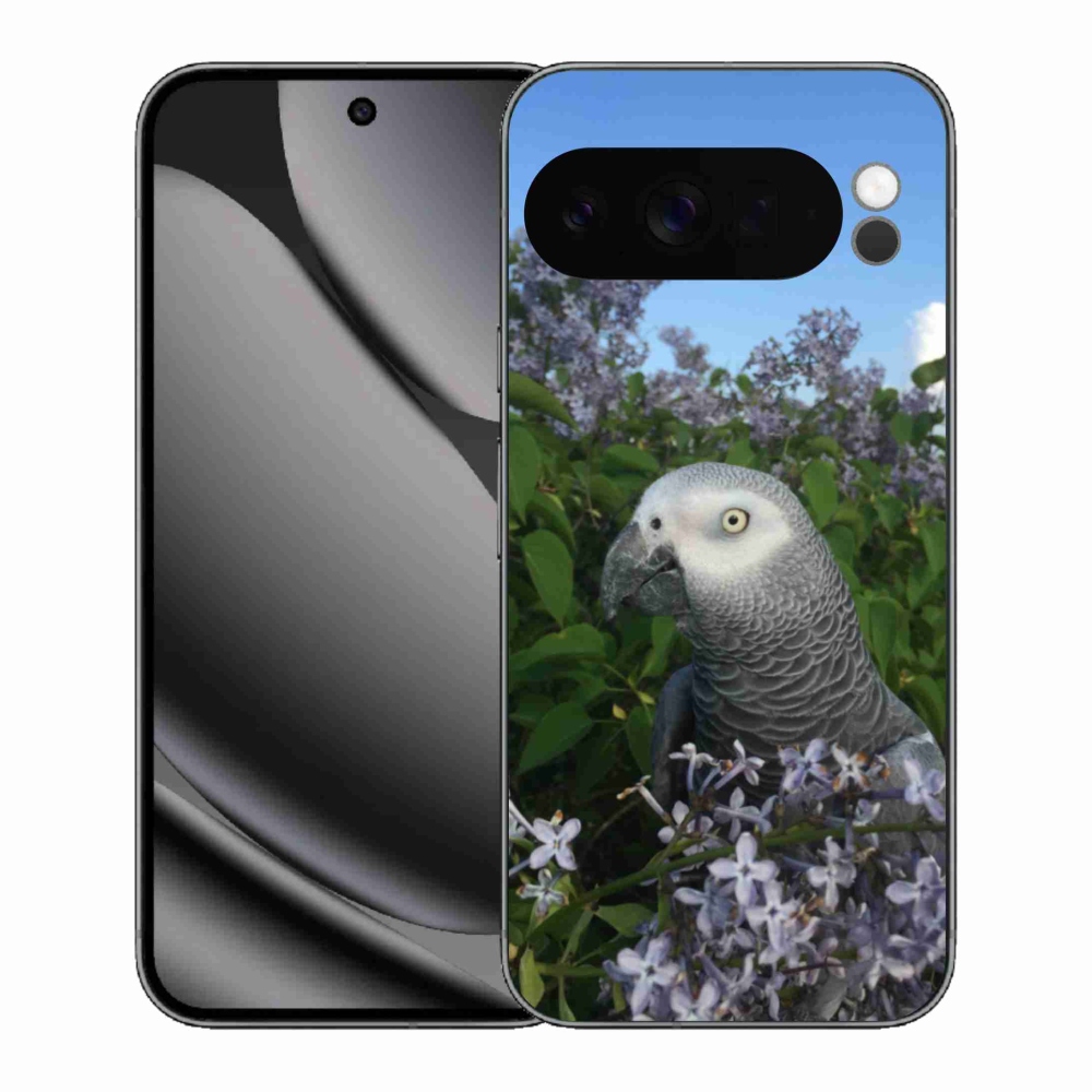 Gélový kryt mmCase na Google Pixel 10 Pro XL - papagáj žako