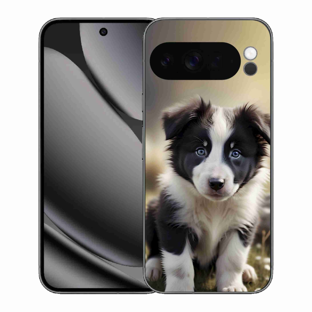Gélový kryt mmCase na Google Pixel 10 Pro XL - roztomilá border kólia