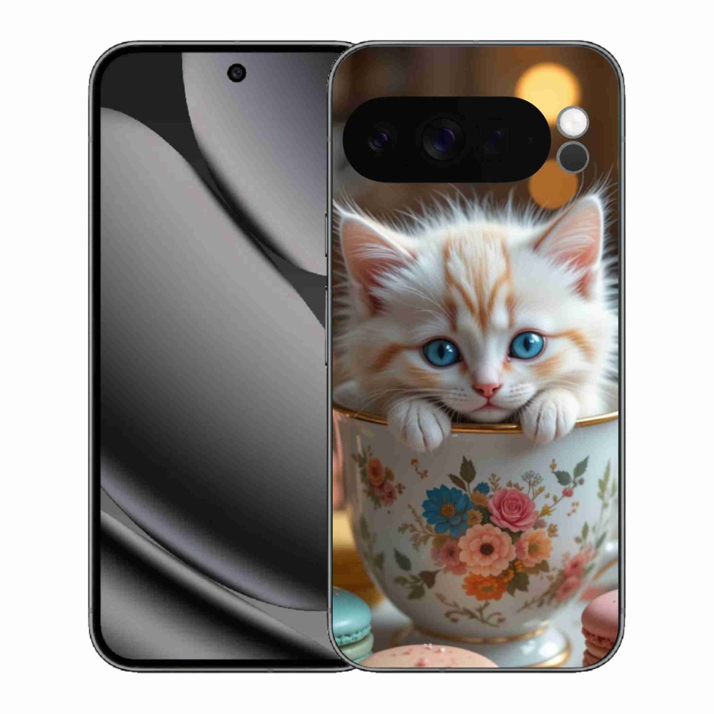 Gélový kryt mmCase na Google Pixel 10 Pro XL - roztomilé mačiatko 6