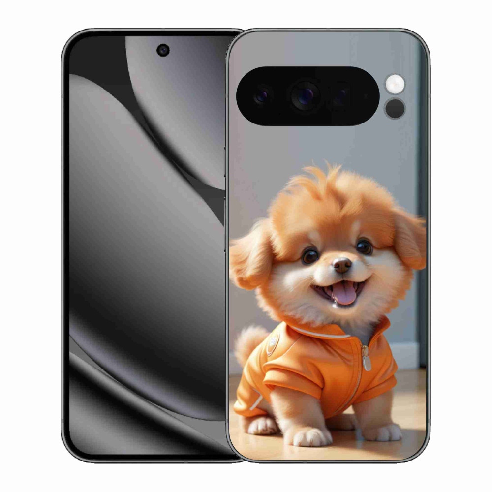 Gélový kryt mmCase na Google Pixel 10 Pro XL - roztomilý pomeranian v mikine
