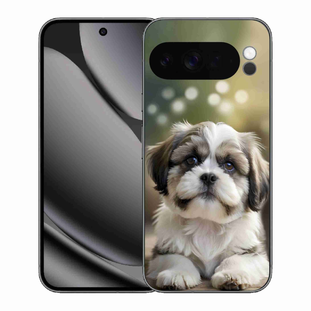 Gélový kryt mmCase na Google Pixel 10 Pro XL - roztomilý shih-tzu